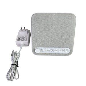 Wave White Noise Machine Adjustable Timer Multiple Sound Options & Power Adapter